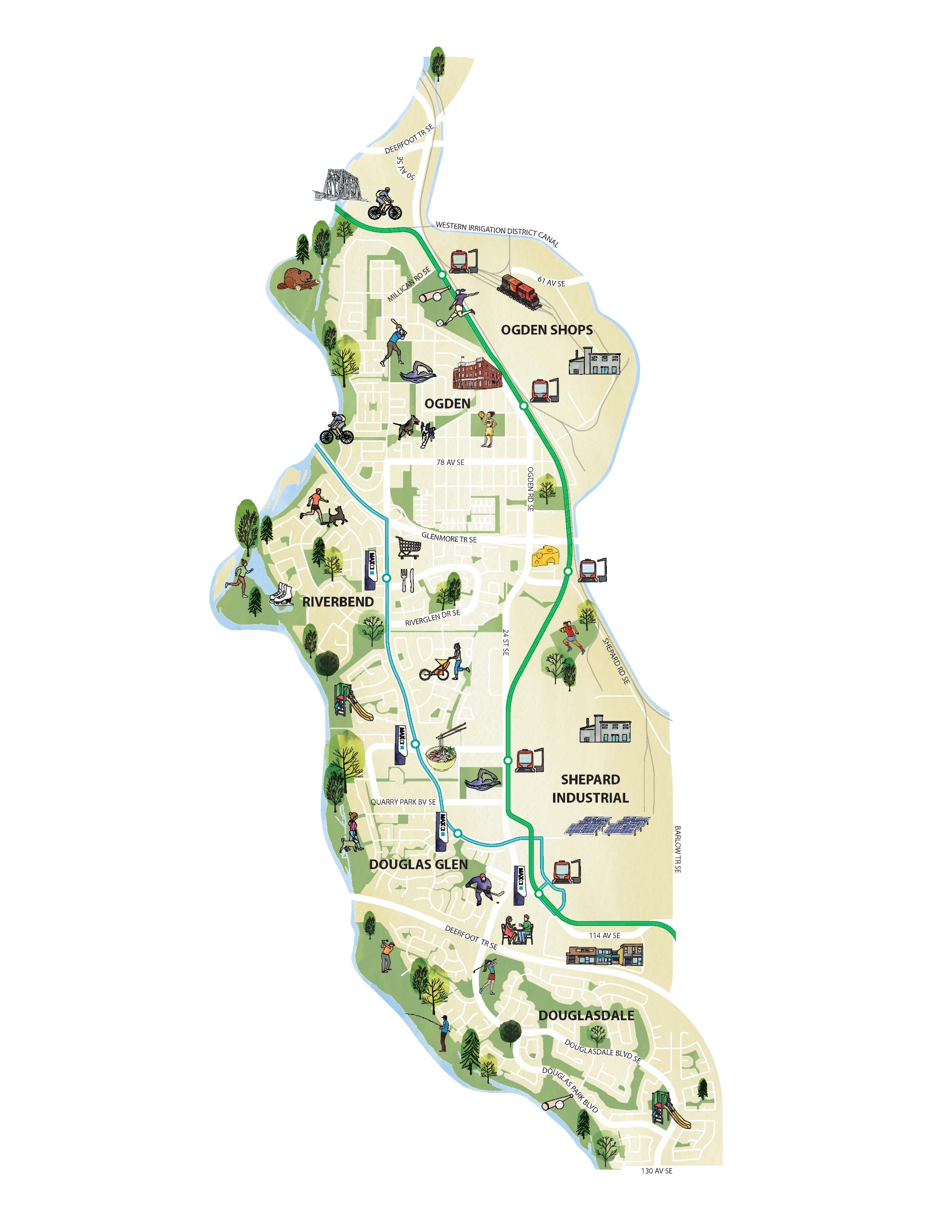 The Carburn Communities include