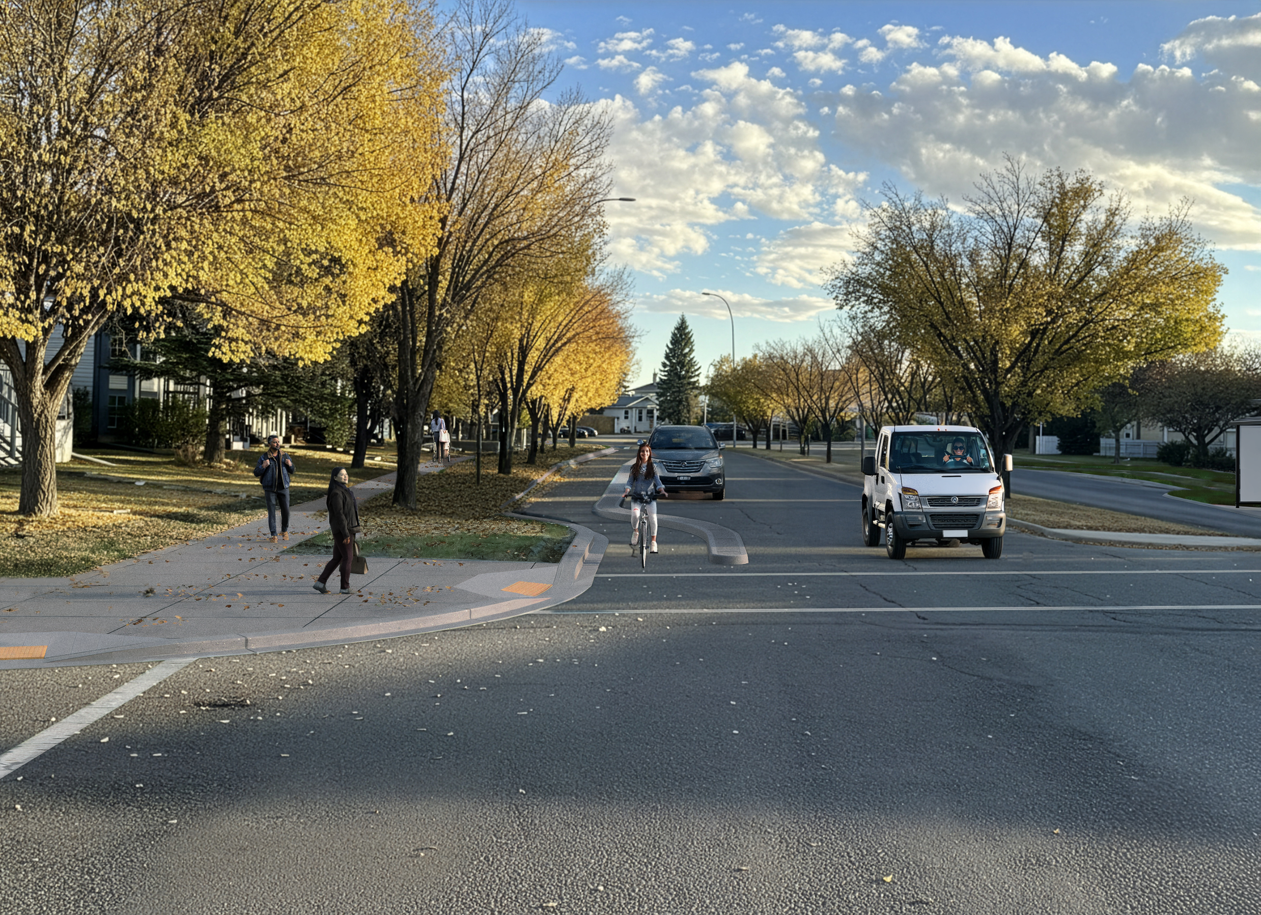  Martindale Dr at Martinridge After:  Martindale Dr at Martinridge After