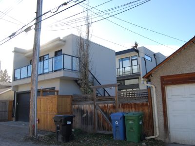 ​Possible option for a backyard suite. 